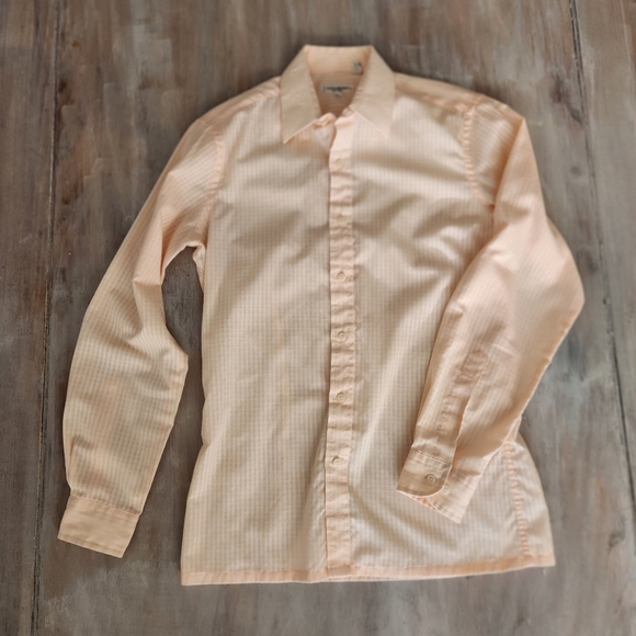 Vintage Yves Saint Laurent Blouse Peach - Picture 1 of 4